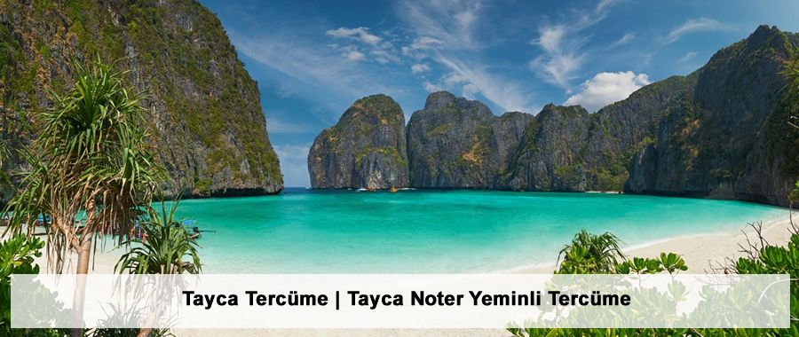 Tayca Tercüme | Tayca Noter Yeminli Tercüme